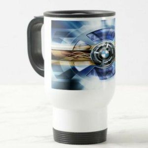 bmw m sport travel car thermal mug fun gift 14oz